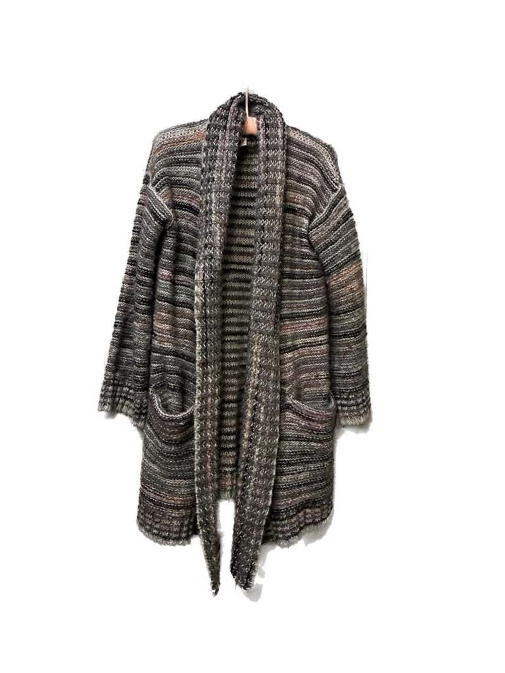 Anthropologie Akemi + Kin S Wasilla Cardigan Alpaca Wool Blend Slouchy Sweater
